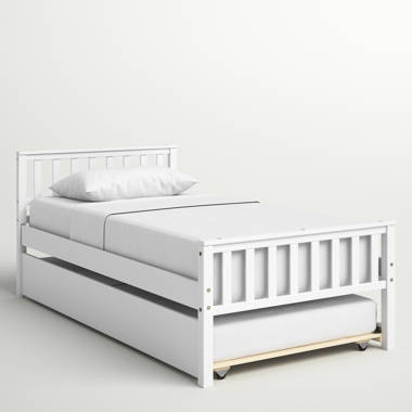 Baby bed white bocca, wood