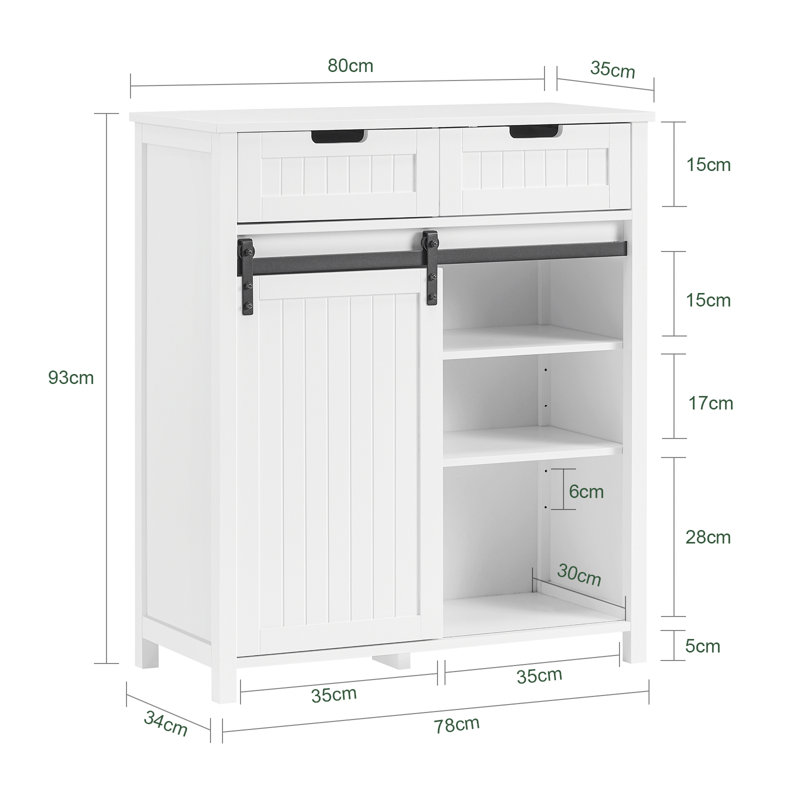 Drossett 80cm Sideboard
