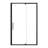 Scalable Adjustable Frame Shower Door With Clear SGCC Tempered Glass, Aluminium Alloy Finish, And Reversible Installation For Safety And Flexibility, Shower Door