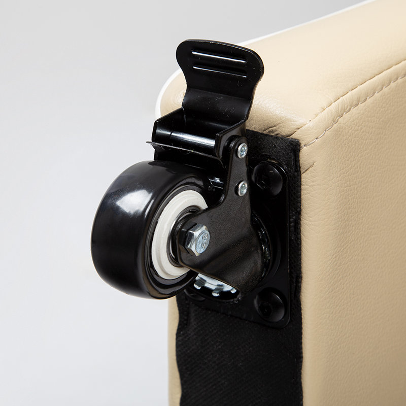 Nitya Faux Leather Club Chair, Cream Faux Leather