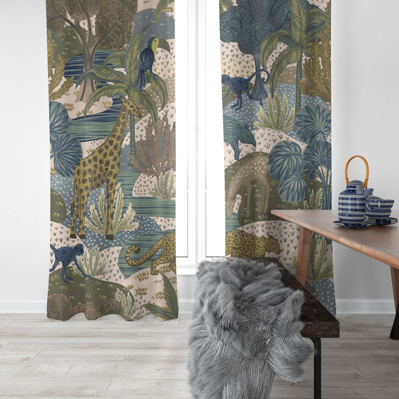 Room Darkening Curtain Pair