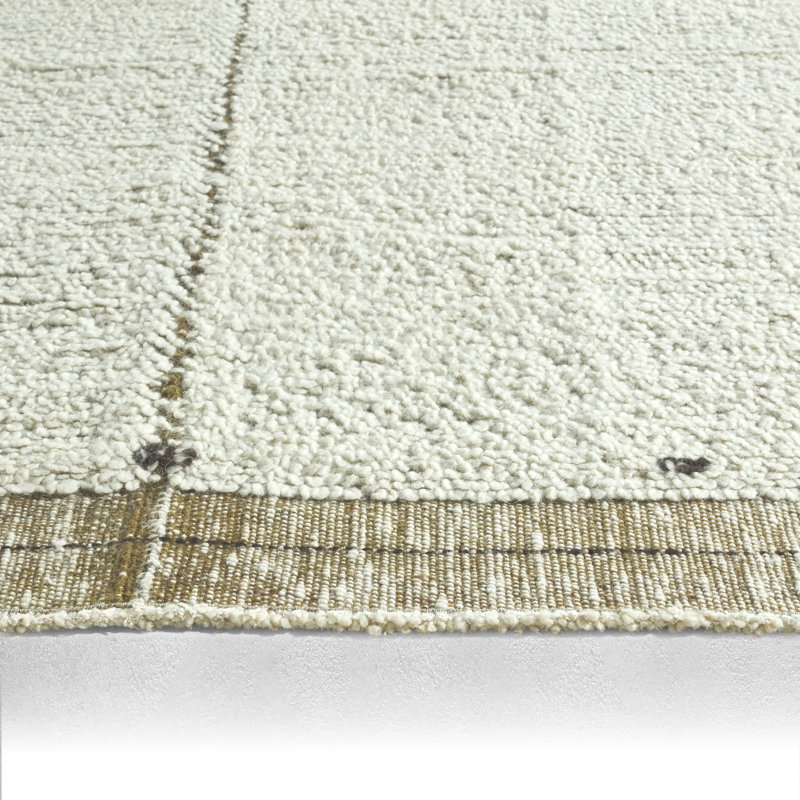 Jaipur Living Mazie HRG02 Handwoven Moroccan Ivory/Green Area Rug (8'X10'), Rectangle 8' x 10'