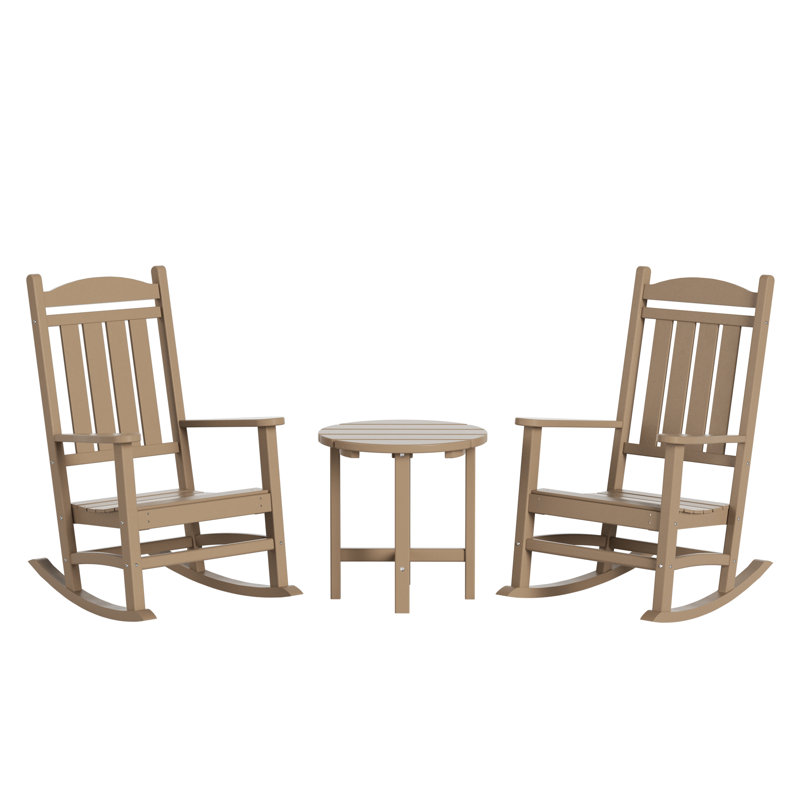 Laguna 2 - Person Patio Conversation Set, Weathered Wood