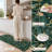 Leafy Vine Non-Slip Washable Kitchen Mats