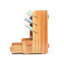 Emelina Manufactured Wood Desk Organiser