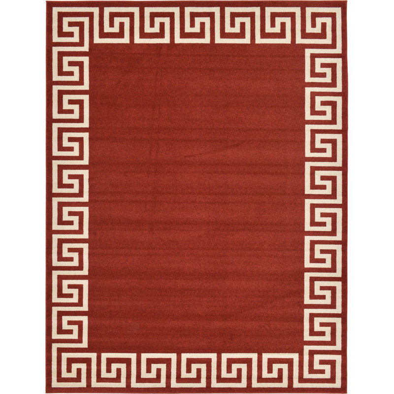 Balabak Geometric Indoor Rug, Rectangle 9' x 12'2"