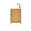 Meuble-lavabo de 36 pouces en bois massif avec pré-assemblage US Power - chêne naturel-443338122