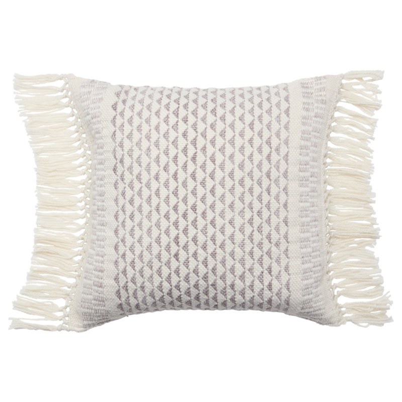 Housse et insert de coussin extérieur d'extérieur, Taupe / ivoire, Polyfill