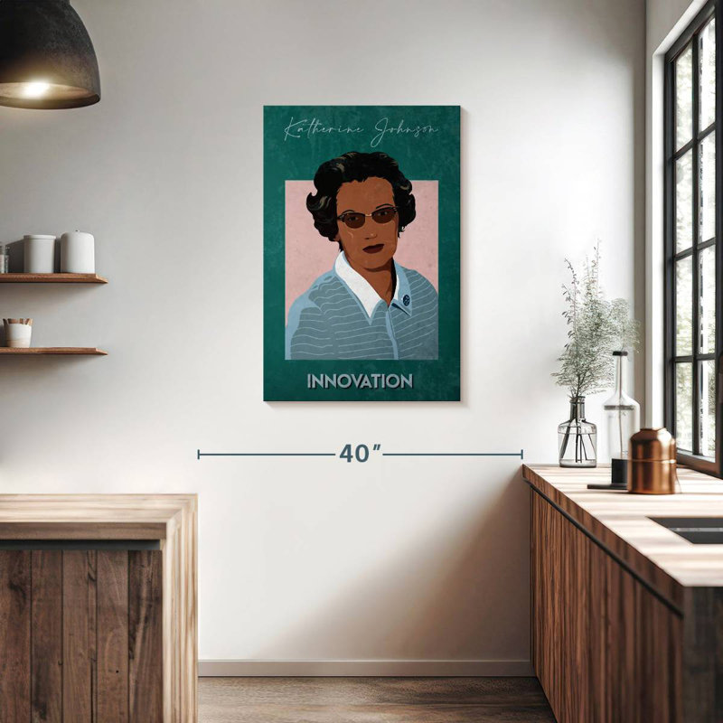 Katherine Johnson Innovation, H 36 po x l 24 po