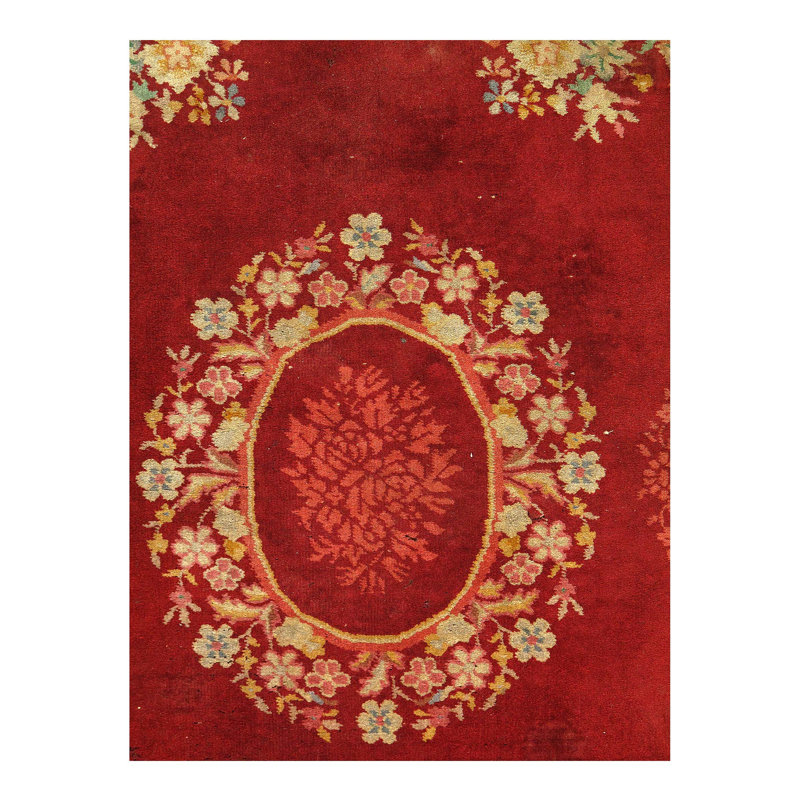 One-of-a-Kind Rectangle 3' X 4'11'" Hand Knotted Area Rug