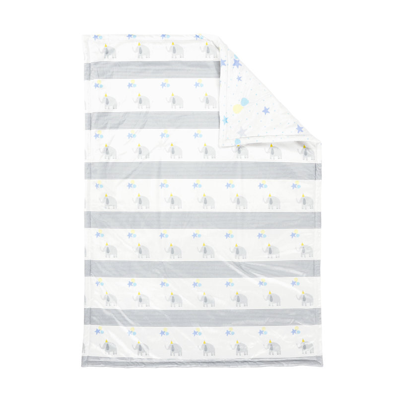 Couverture pour bébé éléphant ballon