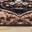 Tapis intérieur rustique 100% nylon Myrick Oswell Medallion-31011415