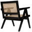 Fauteuil de détente James, noir anthracite