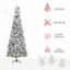 Arbre de Noël artificiel enneigé 9 pi-207961026