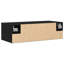 Solid Wood Rectangle Accent Cabinet