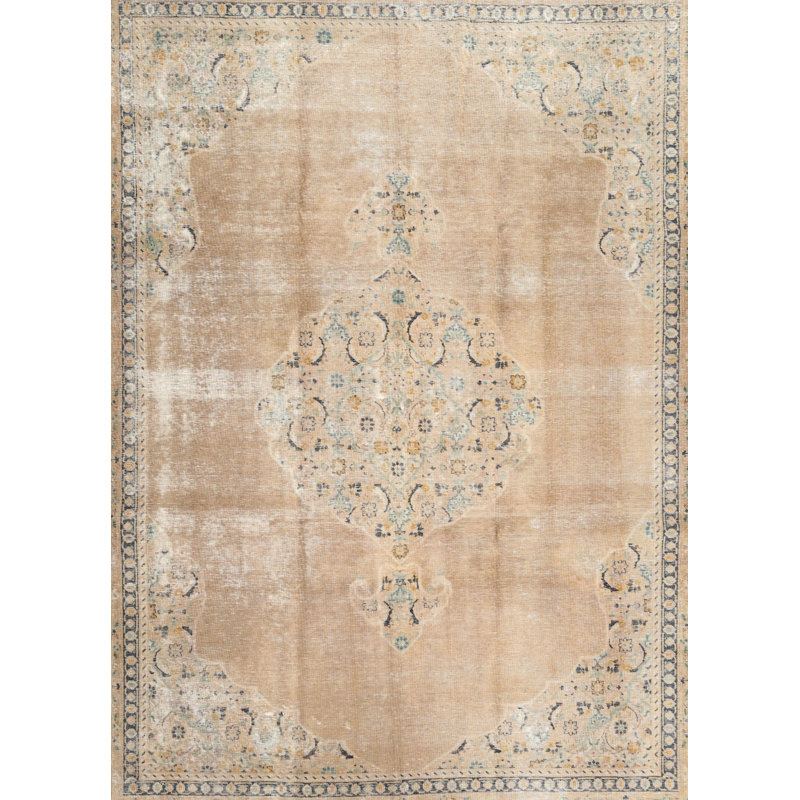 Tapis oriental beige / brun, Rectangle 7 pi x 10 pi
