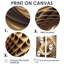 Impression sur toile Op-Art Retro Gold-1177240218-1177240208-1177240211