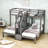 Essy Twin Over Twin Bunk Bed with Built-In Stairs-806780009
