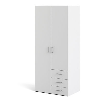 Orval 2 Door Manufactured Wood Wardrobe