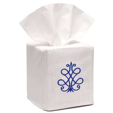 Greek Key Tissue Cover