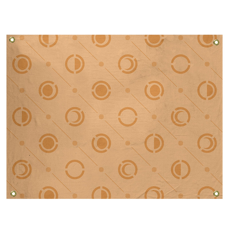 Tapisserie, H 26 po x l 36 po, Ivoire
