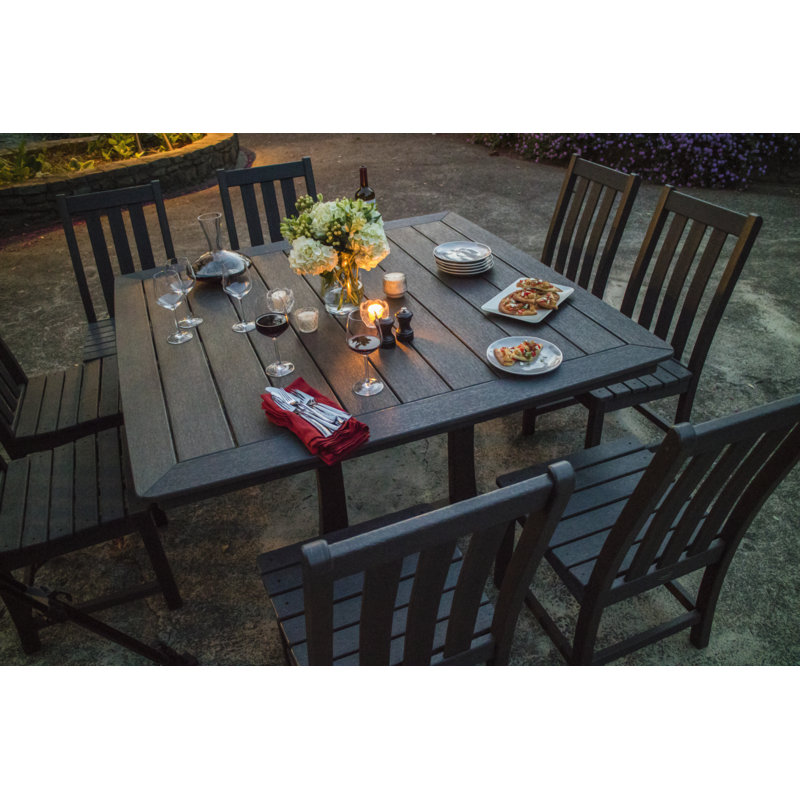 Ensemble repas 9 pièces Vineyard, Gris ardoise