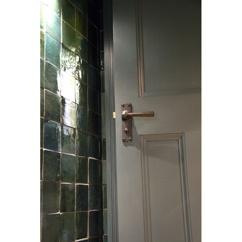 Straight Double Dummy Door Handle, Beeswax