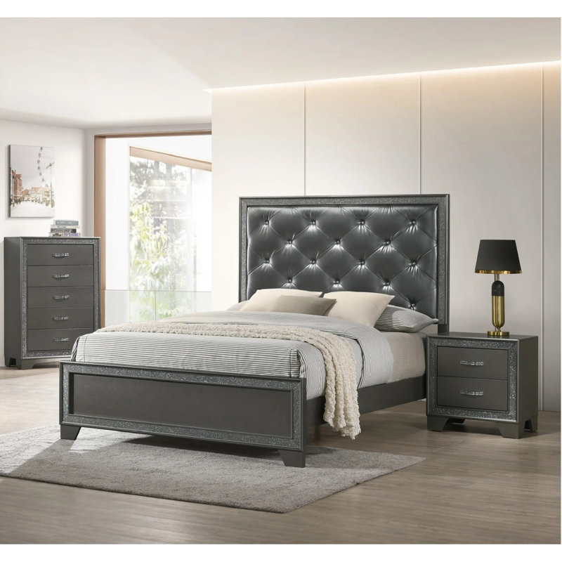 Commode de chevet contemporaine 1 pièce