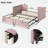 Upholstered Daybed With Pop Up Trundle-430244546