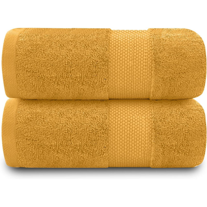 Miami Standard Cotton 700 GSM Bathroom Towel Set, Ultra Soft, Plush & Highly Absorbent Hand Towels, Bath Towels & Bath Sheets