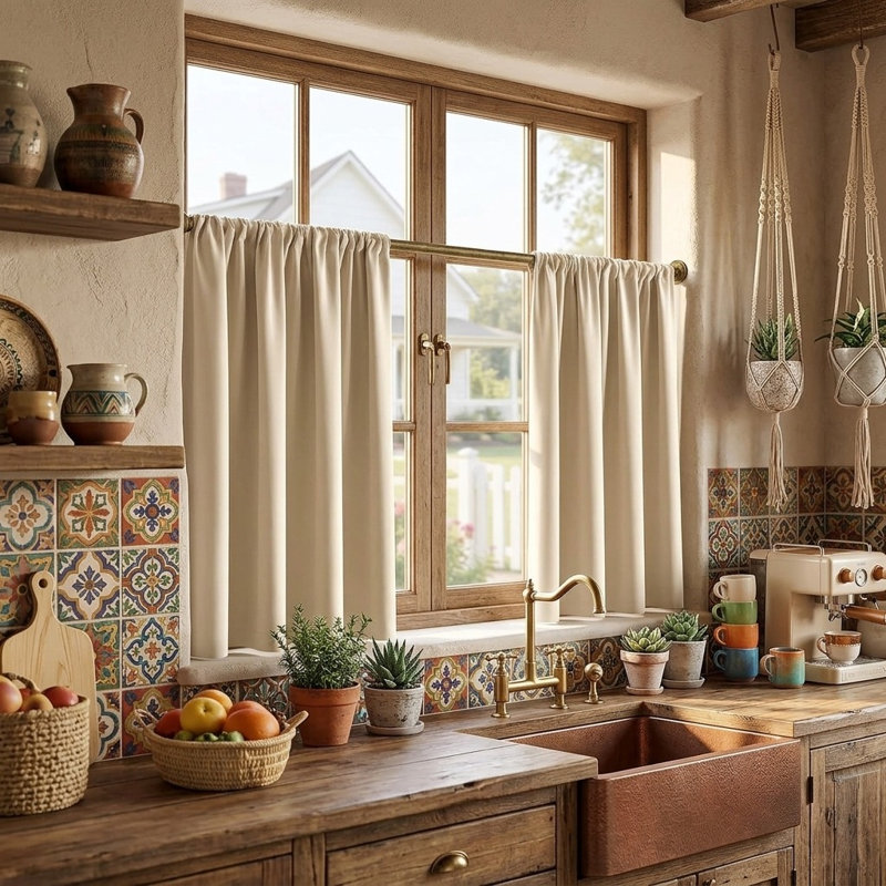Kitchen Curtain Kitchen Pelmet