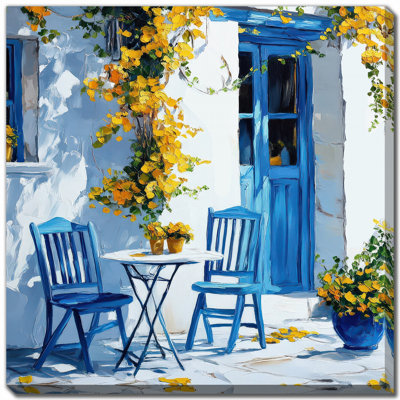 Afternoon in Majorca I Canvas Wall Art