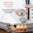 Tower Bottega 2 Slice Stainless Steel Toaster with Adjustable Browning Control, Defrost and Reheat Settings