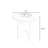 White Round Solid Wood Dining table