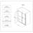 6076 Inch North American Frameless Double Sliding Matte Black Shower Door With Adjustable Soft Closing Function 8Mm Tempered Glass With Nano Easy Cleaning And Stick Explosion-Proof Menbrance
