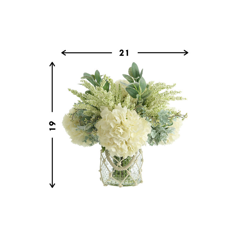 Faux Floral in Vase