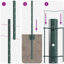 120cm H x 2500cm W Polyethylene Plastic Border Fencing