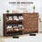 16 Pair Shoe Storage Cabinet With 2 Flip Drawers-957896201