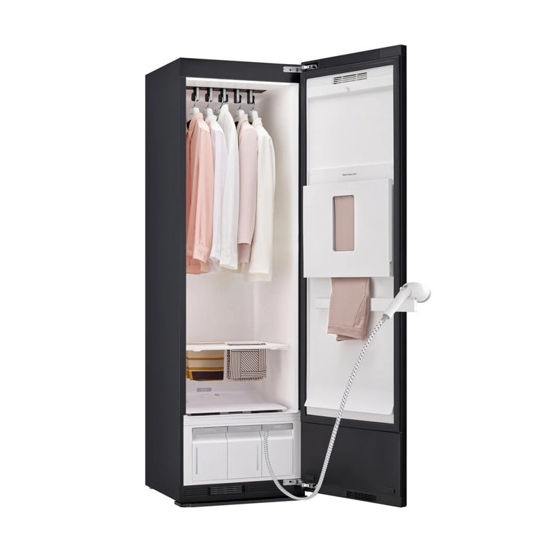 LG Styler Smart Steam Closet with Dual TrueSteam Technology, Dynamic Moving Hanger, and Built-In HandySteamer