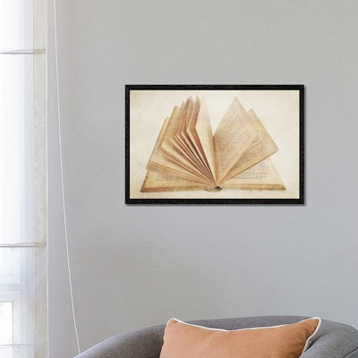 Open Book - Print on Canvas