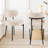 Dining Chairs Set Of 6,Boucle Upholstered Modern Mid Century Round Kitchen Chairs With Curved Backrest & Metal Legs For Vanity, Living Room-102319497-131002307