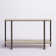50.25'' Glass Top Console Table
