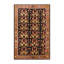 Tapis en laine beige / rouge-781749545