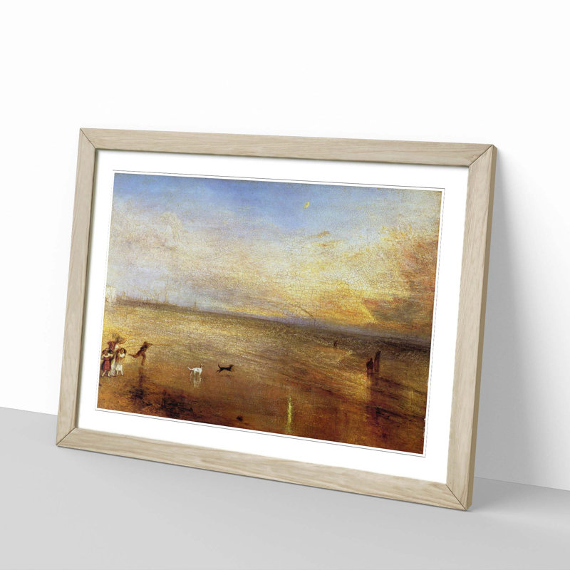 J.M.W. Turner - Single Picture Frame Painting, Oak