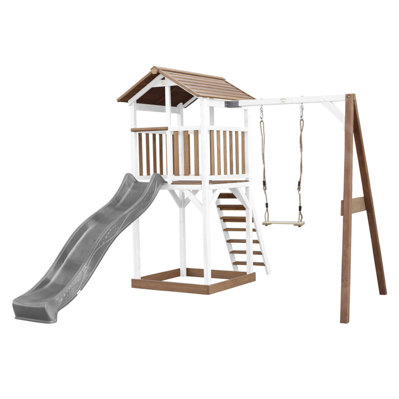 AXI Swing Set with 1 Swing(s) , 1 Slide(s), Grey