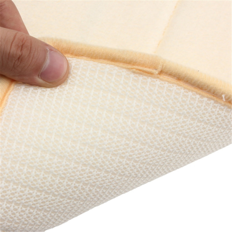 Alleras Memory Foam Non-Slip Bath Rug, Khaki