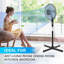 Ventilateur sur pied Simple Deluxe