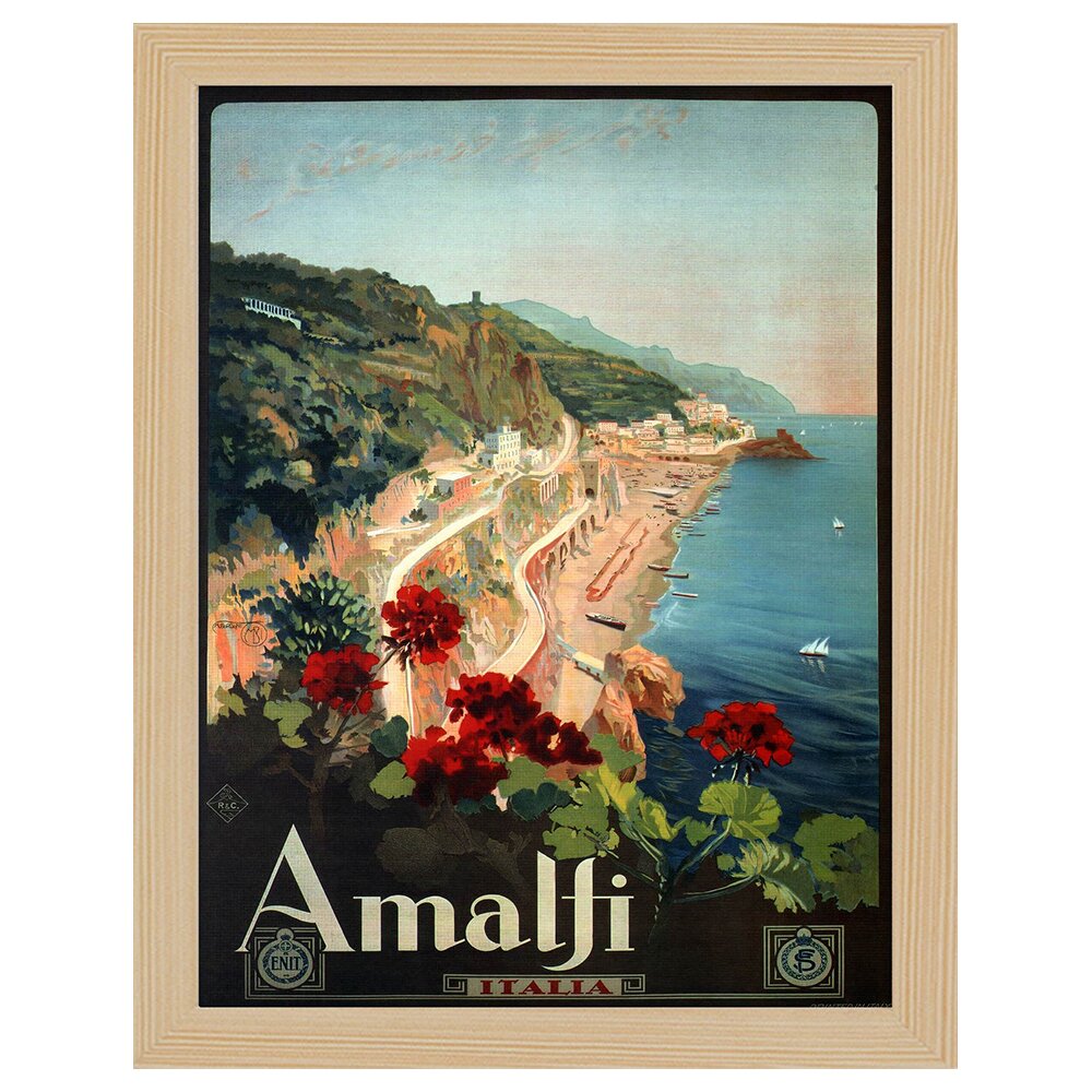 Leinwandbild Amalfi