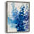 Delphinium II Framed Print - Solid Wood-1621835029