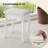 Makeup Vanity Set With Tri-fold Mirror & Led Lights 4 Drawers Open Shelf-582196713